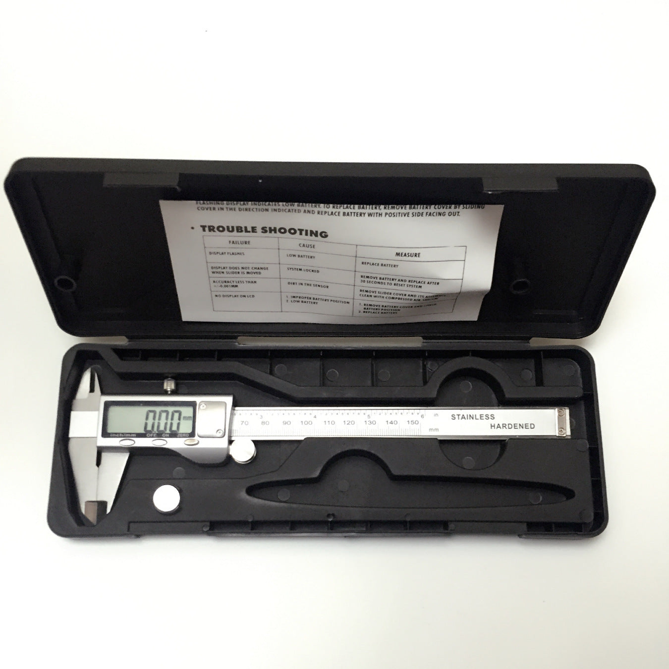 Stainless Steel Large Screen Electronic Digital Vernier Caliper