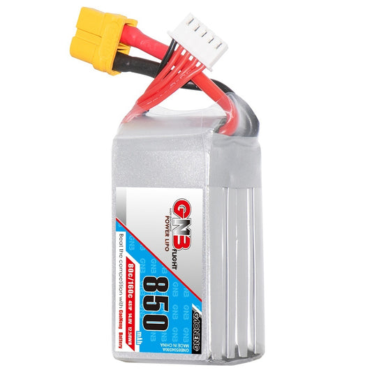 High Energy GNB 850mAh 4S 148V 80C Cross-plane Model FPV Lithium Battery