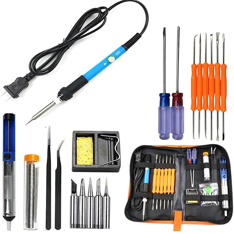Adjustable Internal Heat Soldering Iron Kit Flux Tools