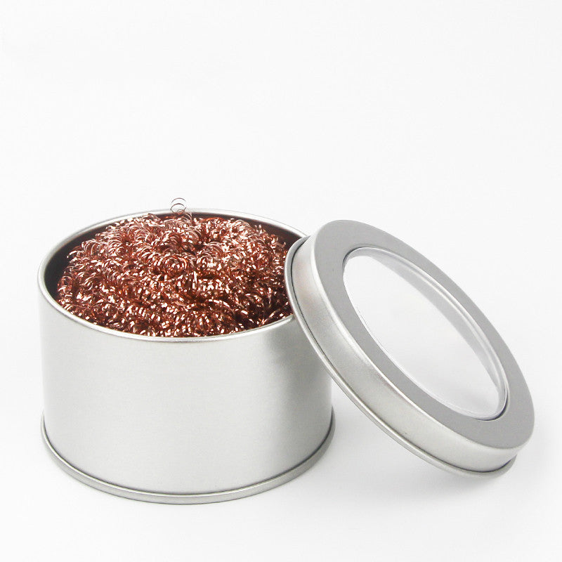 Soldering Iron Head Cleaning Pure Copper Wire Ball