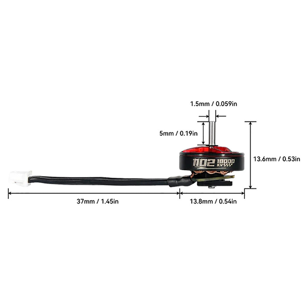 Model Quad Brushless Motor 4pcs