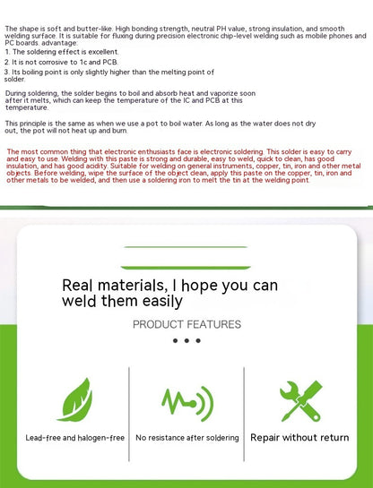 High Purity Rosin Block Soldering Flux For Electric Soldering Iron