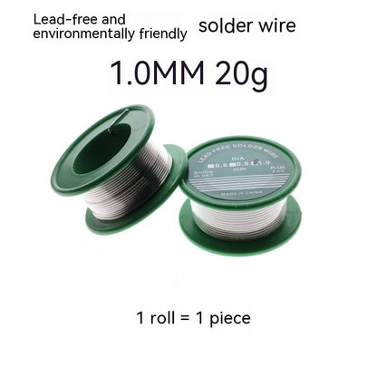 Lead-free Solder Wire Rosin Core Tin Wire 20g/50g/100g 0.6mm/0.8mm/1mm