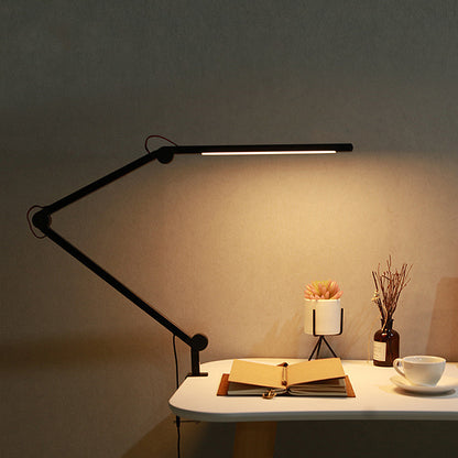 Folding LED Desk Clip Lamp