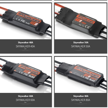 20A 30A 40A 50A 60A 80A Brushless Electric Speed Controller