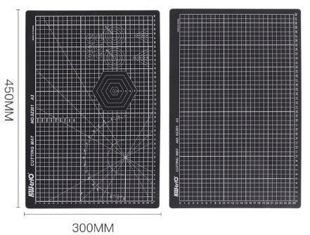 Self Healing Cutting mat A3 black/green/grey