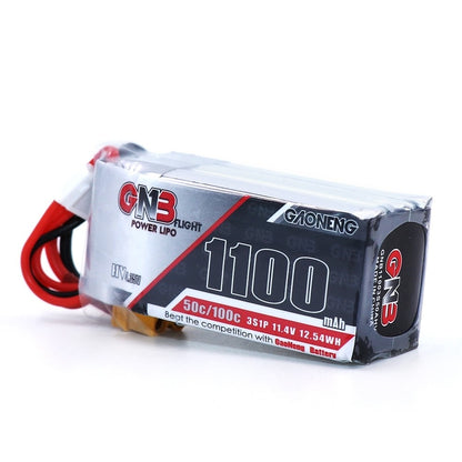 1100MAH 3S 11.4V Lithium Battery XT60 connector