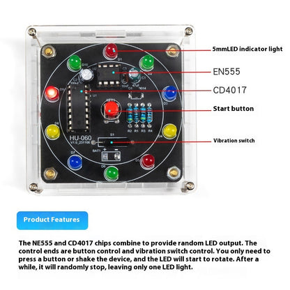 Electronic Lucky Wheel DIY Kit
