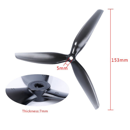 7-inch Three-Blade Quadcopter Props
