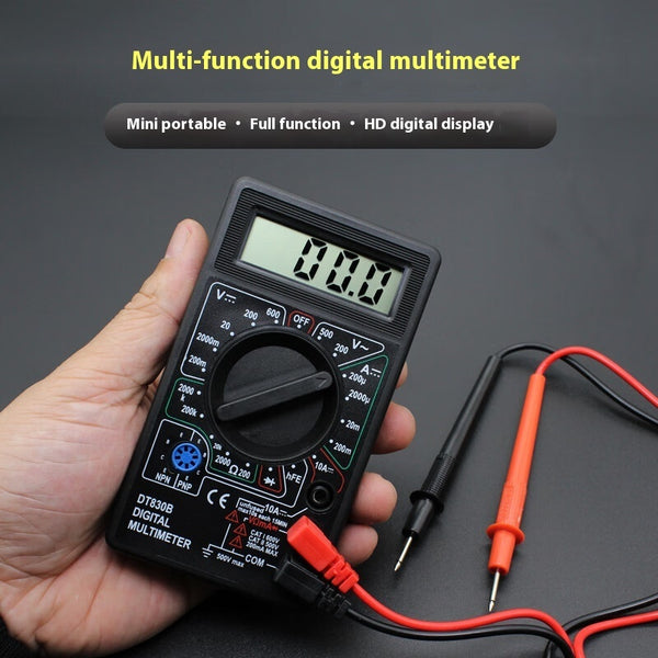 DT830B Digital Handheld Mini Multimeter