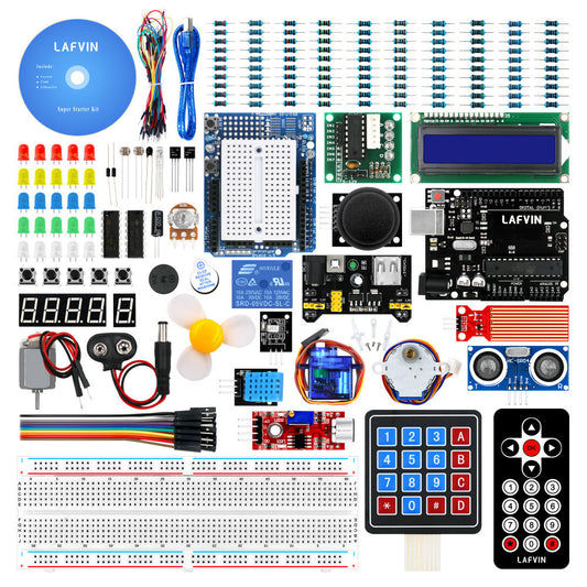 LAFVIN Super Starter Kit for Arduino UNO R3 with CD Tutorial