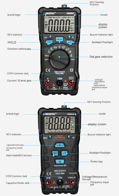 Digital Multimeter High Precision Anti-burn Multimeter