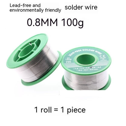 Lead-free Solder Wire Rosin Core Tin Wire 20g/50g/100g 0.6mm/0.8mm/1mm