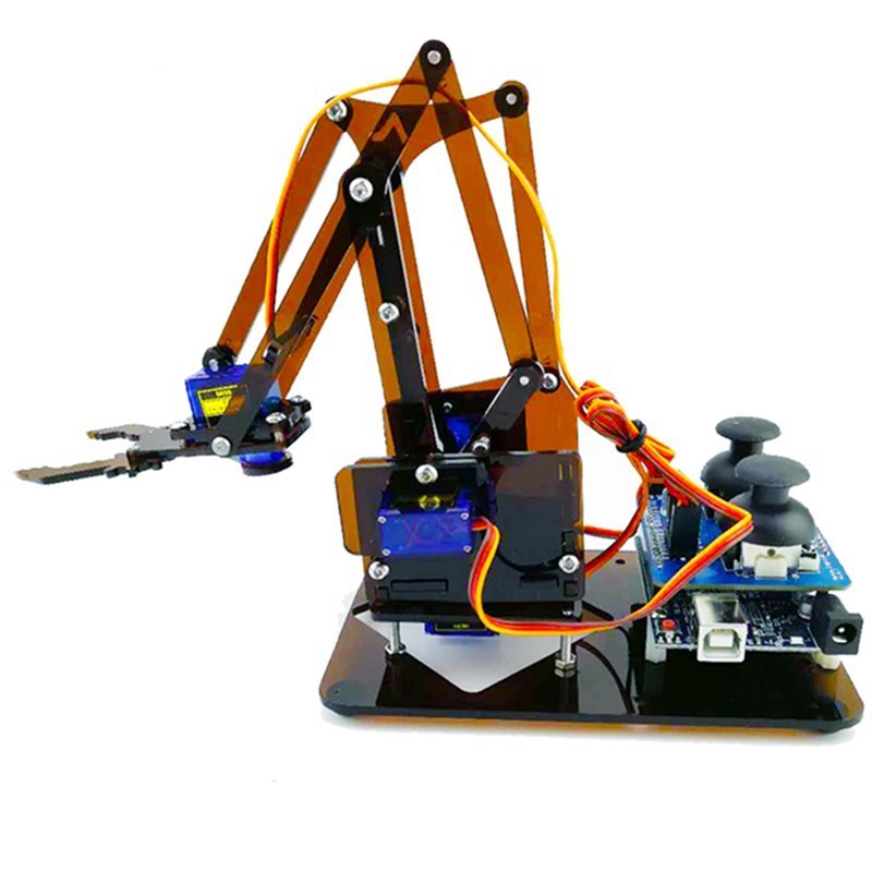 Manipulator Arm Electronic Production Parts Acrylic Maker Kit