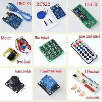 Starter kit Arduino learning kit with box
