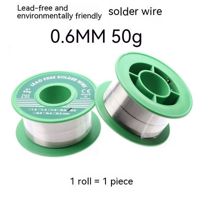 Lead-free Solder Wire Rosin Core Tin Wire 20g/50g/100g 0.6mm/0.8mm/1mm