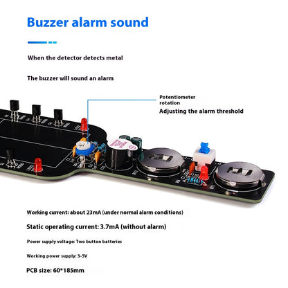 Metal Detector Electronic DIY Kit