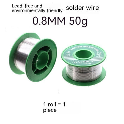 Lead-free Solder Wire Rosin Core Tin Wire 20g/50g/100g 0.6mm/0.8mm/1mm